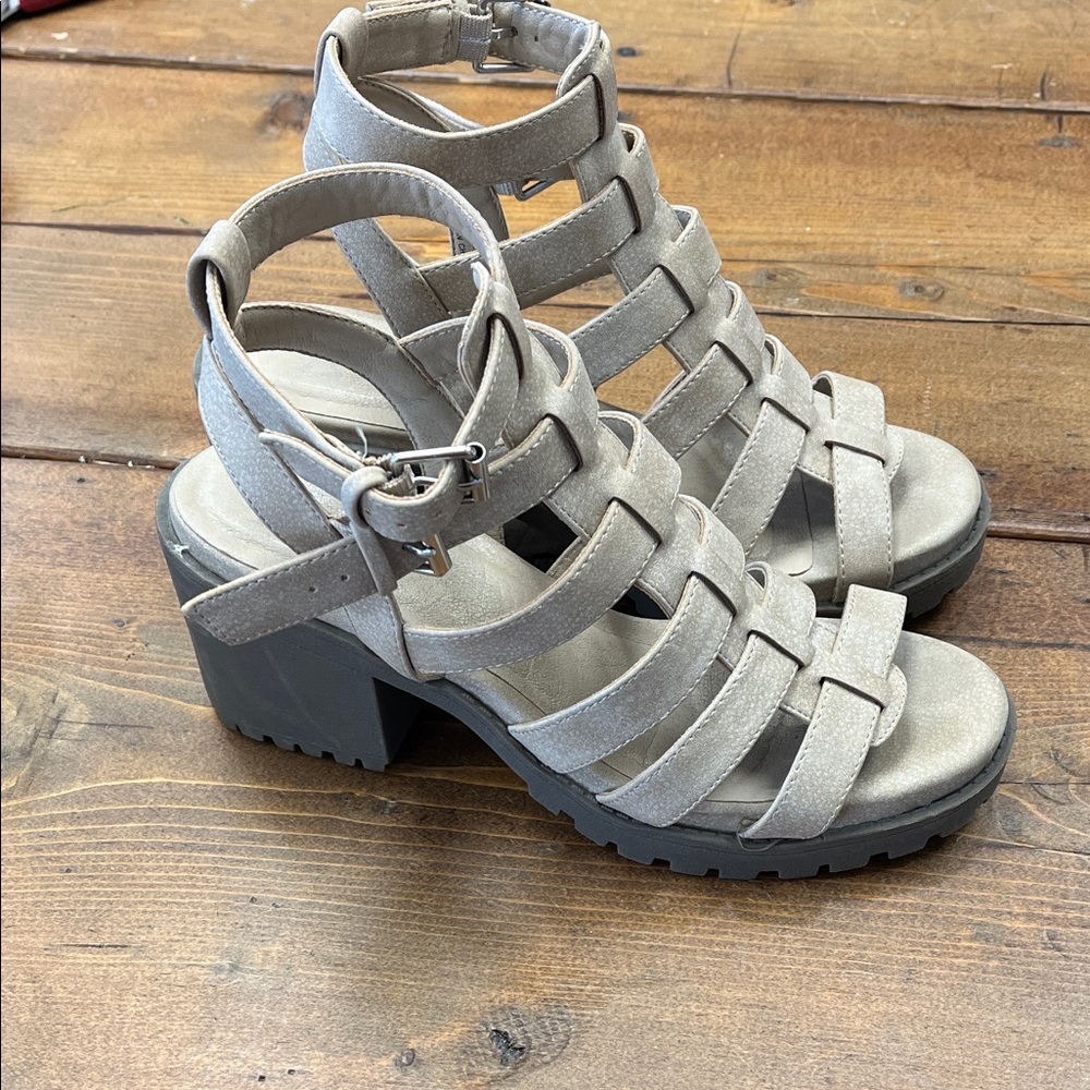 Dirty laundry heel sandal